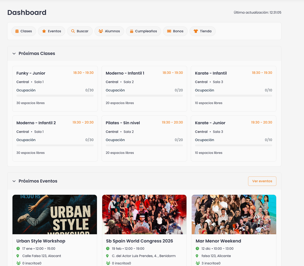 Simple and intuitive interface