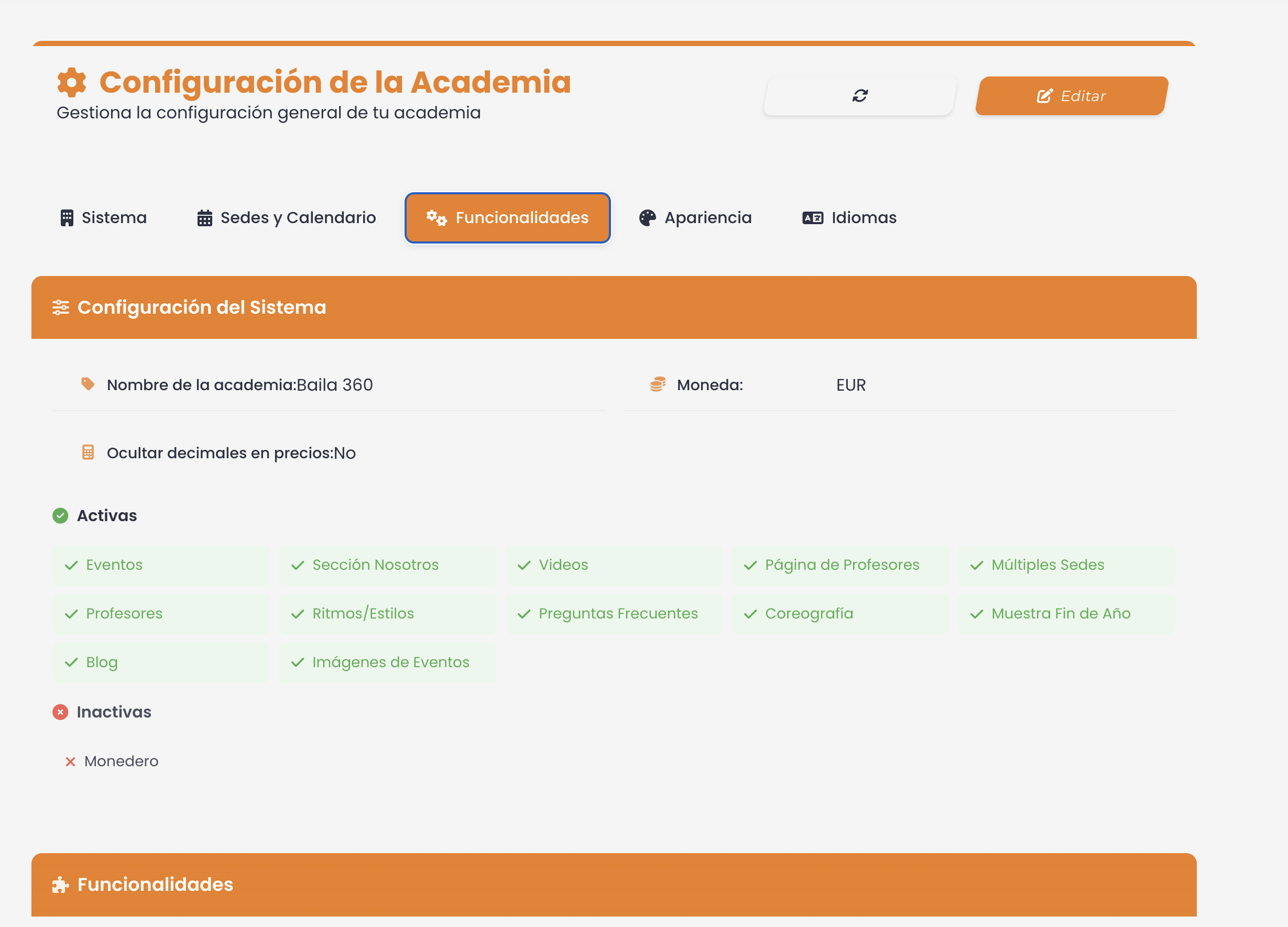 Plataforma totalmente configurable